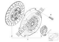 Spingidisco frizione/disco conduttore per MINI Cooper S 2000