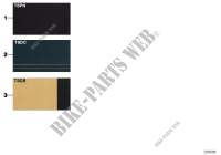 Colori imbottitura in pelle lato mod. per MINI Cooper S 2003