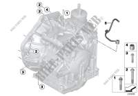 Fissaggio del cambio / ventilazione per MINI Cooper SD 2009