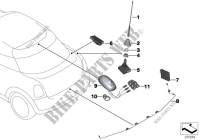 Pezzi singoli antenna per MINI Cooper S 2011