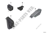 Vari tubi flessibili / coperture per MINI Cooper D ALL4 1.6 2012
