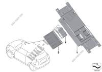 Centralina impianto telematico per MINI Cooper S 2013