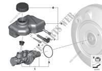 Cilindro maestro freno/serbatoio compens per MINI Cooper SD 2013