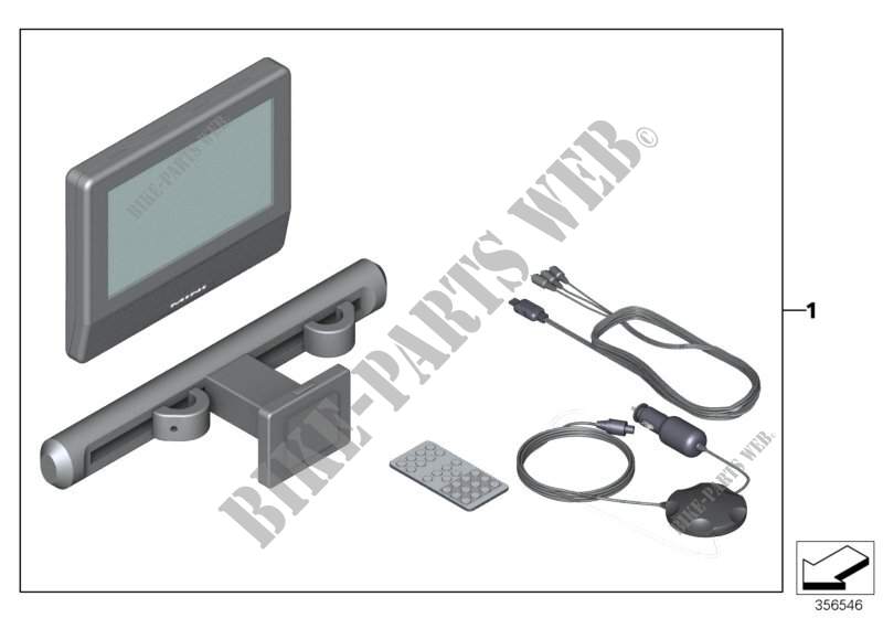 DVD System Tablet Single per MINI Cooper 2008