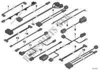 Diversi corredi di cavi ausiliare per MINI Cooper D 2.0 2010