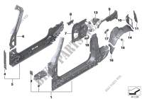 Ossatura laterale particolari per MINI Cooper D 2016