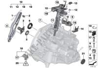 Singoli elementi cambio GS6 55BG per MINI Cooper 2012