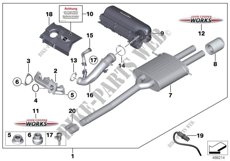 JCW Tuning Kit per MINI Cooper S 2010